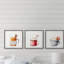 Chastain Chastain Cold Christmas Treats - 3 Piece Single Picture Frame Painting-2066018731