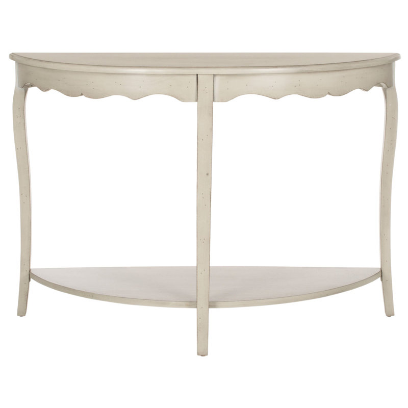Console en bois de pin Christina, Bouleau blanc