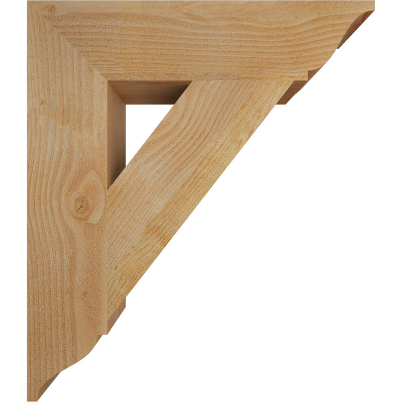 Support traditionnel, H 26 po x l 6 po x P 30 po, Douglas (sciage brut)