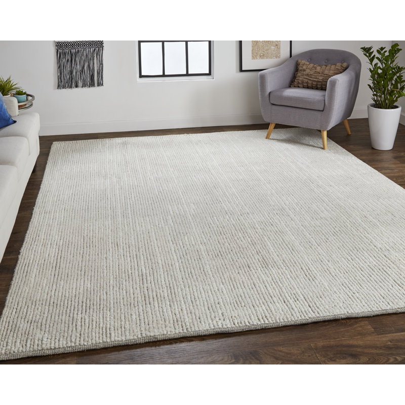 Tapis rectangulaire en laine 2 pi x 3 pi Rhinelander, Rectangle 5 pi 6 po x 8 pi 6 po