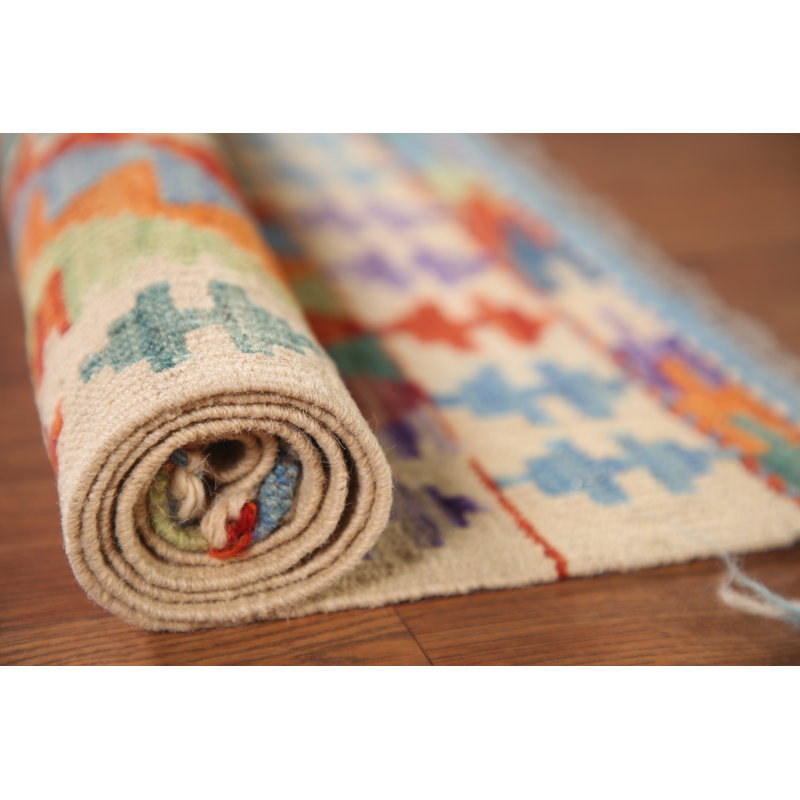 South Western Kilim Oriental Accent Rug 3x4