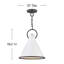 Dax 1 - Light Black Single Pendant-1742840508-1742840509