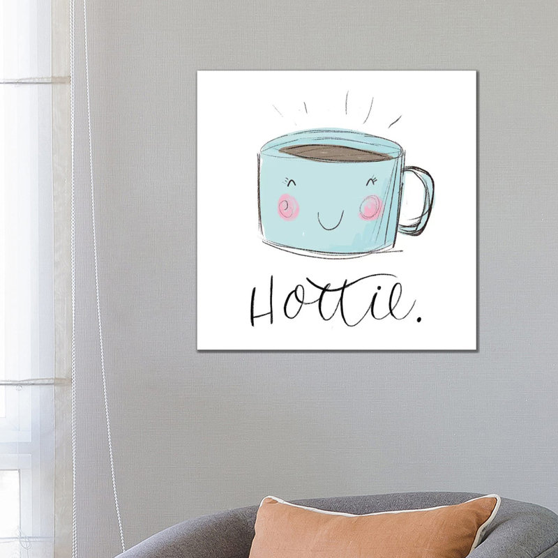 Hottie Cocoa by Loni Harris - Wrapped Canvas Gallery-Wrapped Canvas Giclée, 66.04 cm H x 66.04 cm W x 3.175 cm D