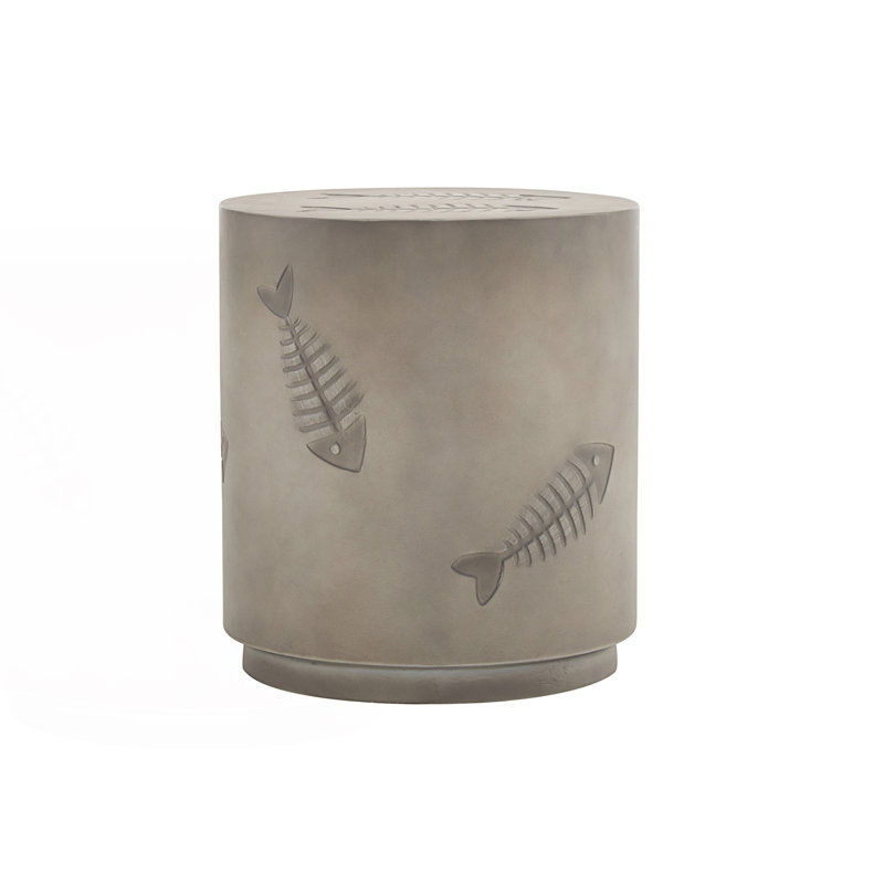 Unique Fish Pattern Design Side Table