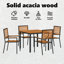 5 Piece Garden Dining Set-1559456635