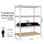 112cm W Steel Height -Adjustable Shelving Unit-2075558097