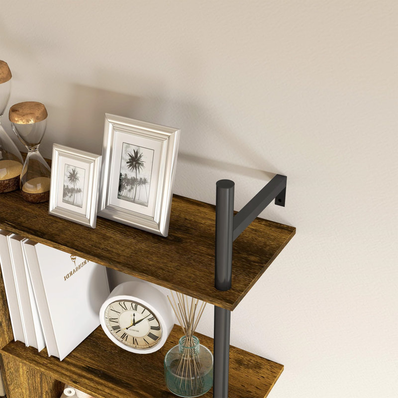 Accent Shelf, Rustic Brown