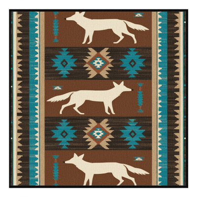  Tapis lavable Coyote Southwestern