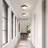 Modern Dimmable Round Acrylic Led Flush Mount Light Fixture-1553543533-1553543532