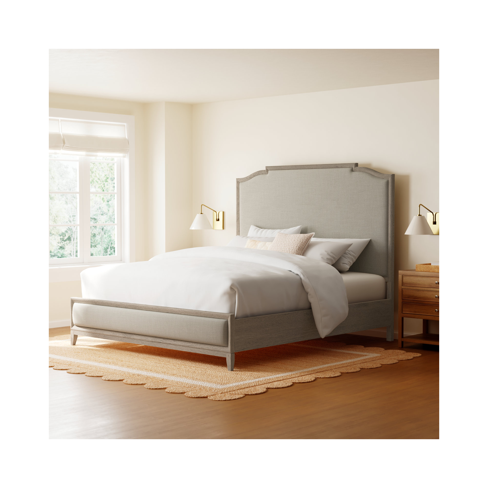 Nadine Upholstered Bed, King