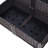 Brown Self-Watering Raised Herb Box With Legs For Cafes - 4 Piece For Gardening Polypropylene Adequate Drainage Easy Assembly Practice Flower Bed Patios System Built-In