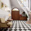 Carreau de porcelaine pour plancher et mur 11-3 / 4 po x 11-3 / 4 po Reve Checker-122467741