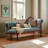 Vintage Solid Wood Carved Toffee Chair Sectionals-735812480