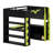 Pro-Gamer Loft Bed Featuring Integrated Workspace, Customizable LED Lights, Power Hub, Bookshelf, Pegboard And Storage Solutions-1617364335