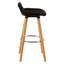 Kai Upholstered Counter Stool with Solid Wood Frame-43443402