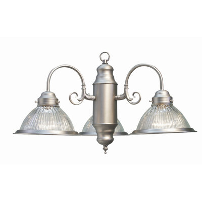 Lustre classique / traditionnel à 3 lumières Haelly
