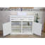 Roder 1000 mm Freestanding Single Vanity with Vessel Ceramic Basin-40557166-40557496