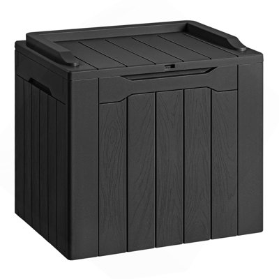 Boîte de rangement en résine imperméable 30 gallons