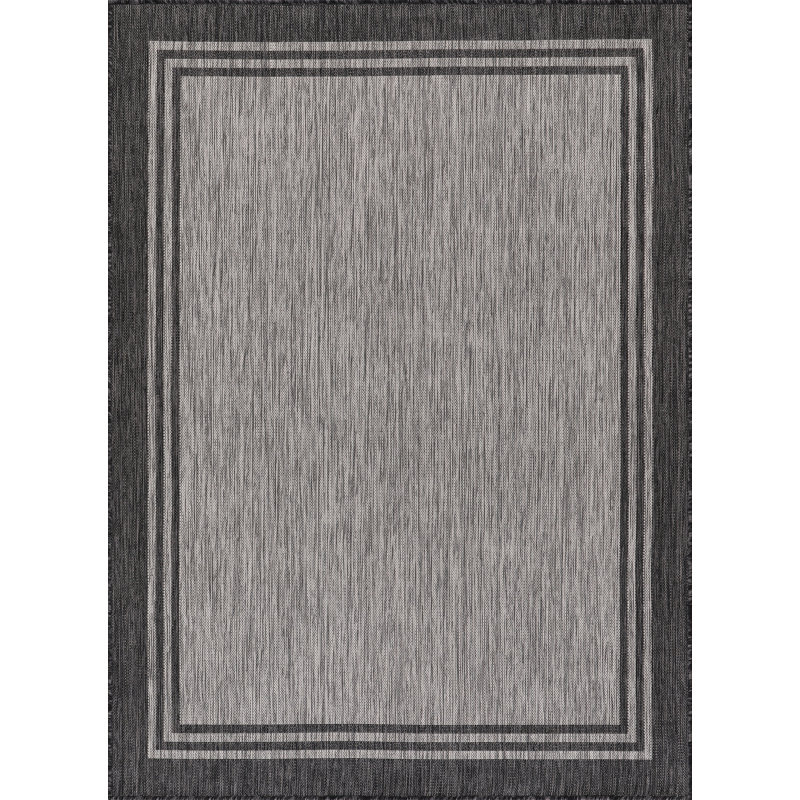 Geometric Indoor / Outdoor Rug, Rectangle 6' x 9'