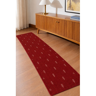 Tapis de couloir en laine noué à la main Onna