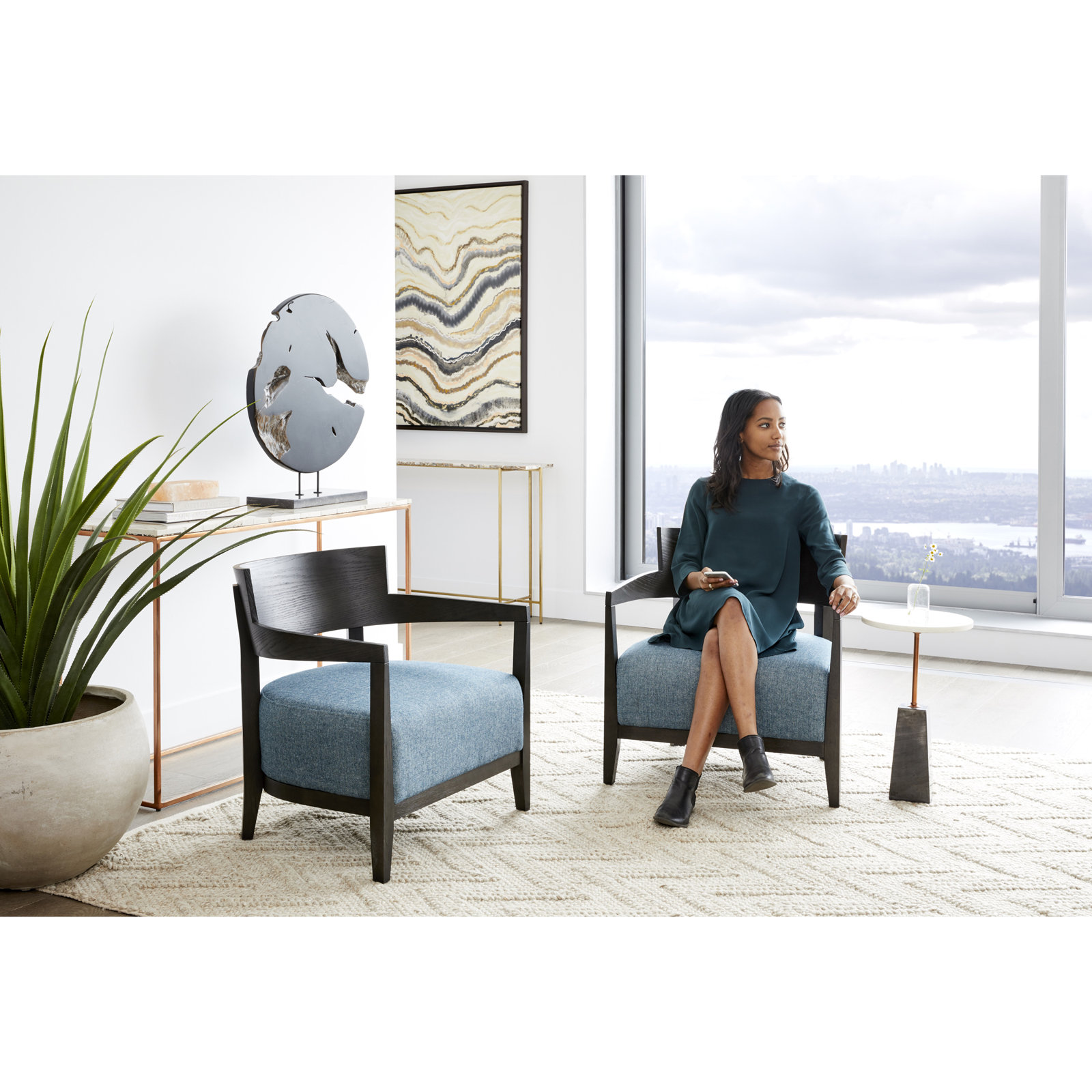Bree Marble End Table
