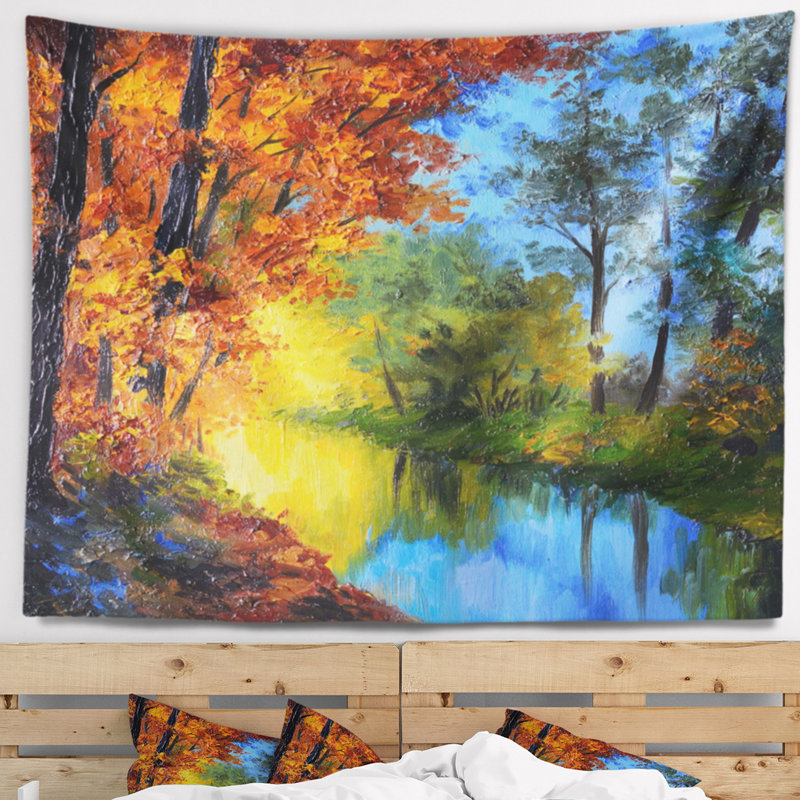 Polyester Tapestry, 32" H x 39" W
