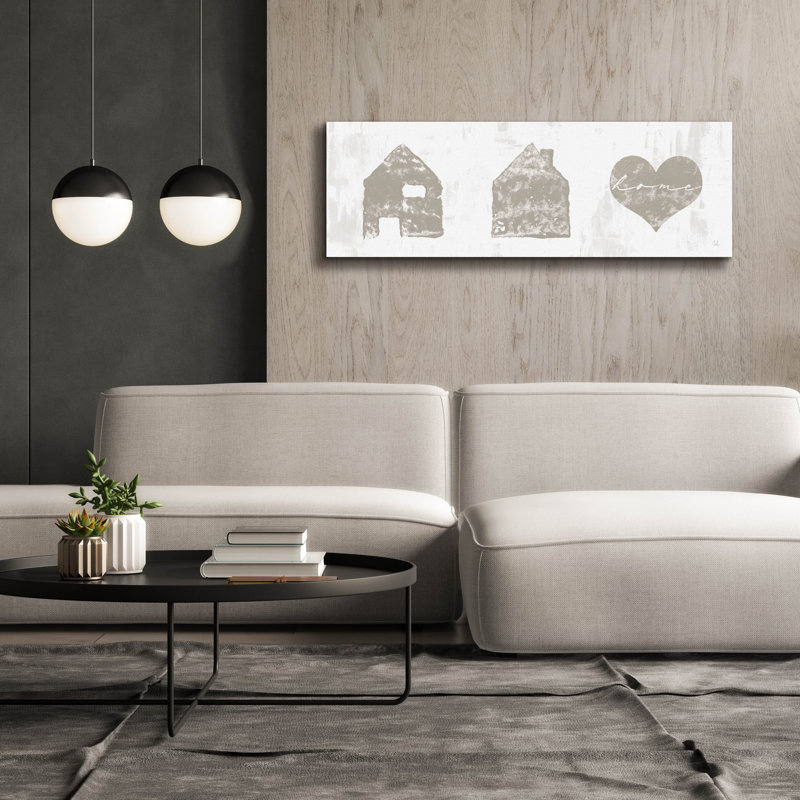 «Home Sweet Home II» par Sarah Adams, H 20 po x l 60 po