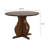 Aitkin Oak Round 53.5'' Counter Height Table