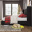 Lit plateforme tapissier noir Addesyn-1884380805-1884380806