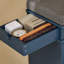 Moriah 8-Pair Shoe Storage Bench with Seat Cushion-2044393446