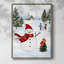 «Christmas Holiday Art» CECIX, reproduction d'art encadrée-1207796645