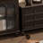Black-brown Solid Wood Display Cases-120734870