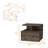 Floating Nightstand With 2-Tier Shelf And 1-Drawer-72893832