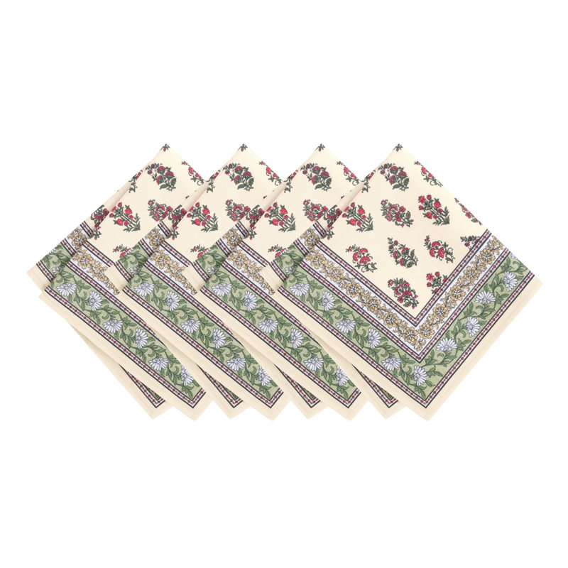 Ensemble de 4 serviettes Ericleees 17 pi x 17 po Ericlee