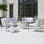 Italia 52" Wide Outdoor Loveseat with Cushions-1894993080