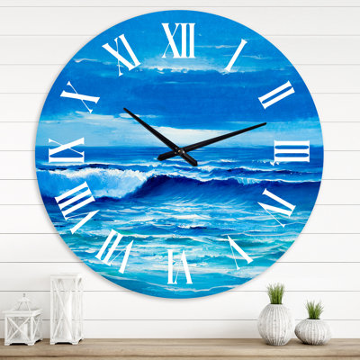 Horloge murale Coastal