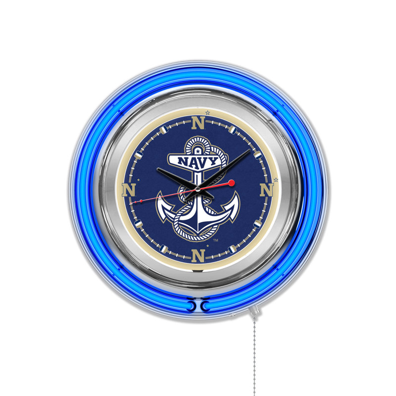 Horloge murale 15 po NCAA, US Naval Academy