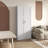 Versatile Modern Storage Cabinet With Adjustable Shelves And Soft-Closing Doors