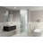 Albedo 24.75 in. x 78 in. Fully Frameless Hinge Shower Door-40012704