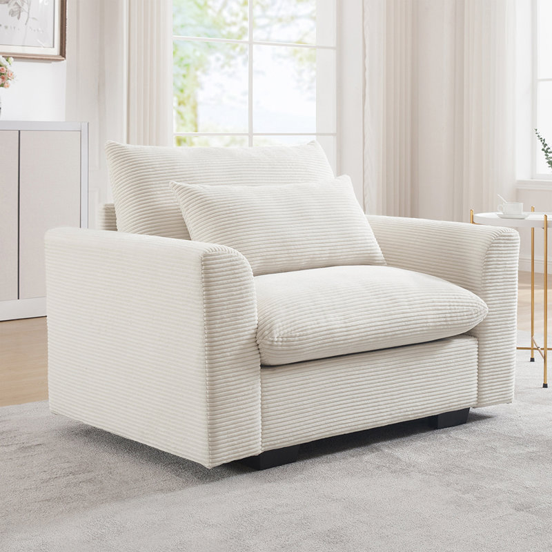 Canapé Corduroy, Beige