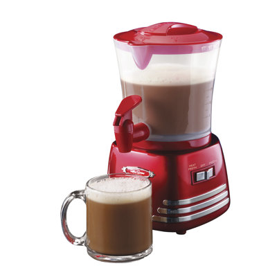 Café chaud 32 onces nostalgia, mousseur à lait, cappuccino, moka, latté et distributeur de café au lait
