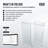 Elan E-Class 44-48" W x 76" H Sliding Frameless Shower Door with 3/8" Clear Glass-50553386