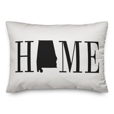 Coussin lombaire intérieur / extérieur Alabama Home State