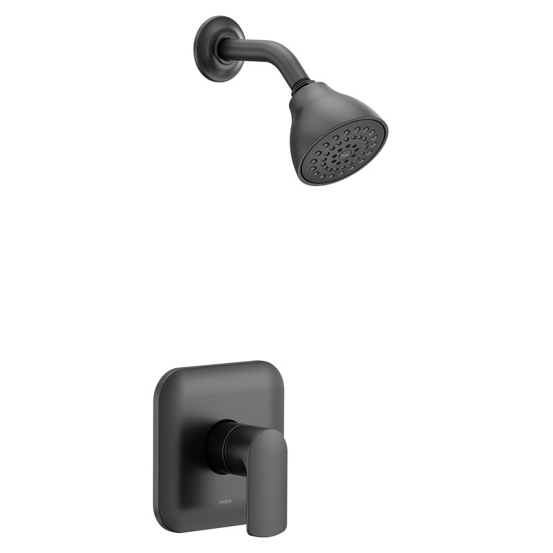 Robinet de douche Rizon, Noir mat