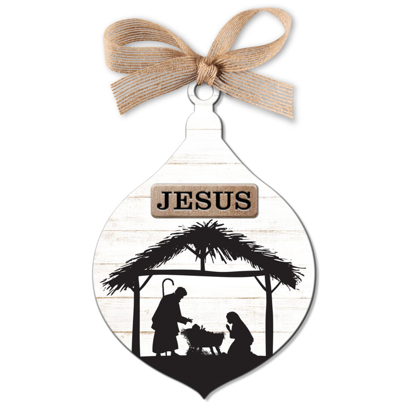 Ornement de Noël Nativité