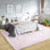 Sunaina Faux Fur Washable Indoor Rug
