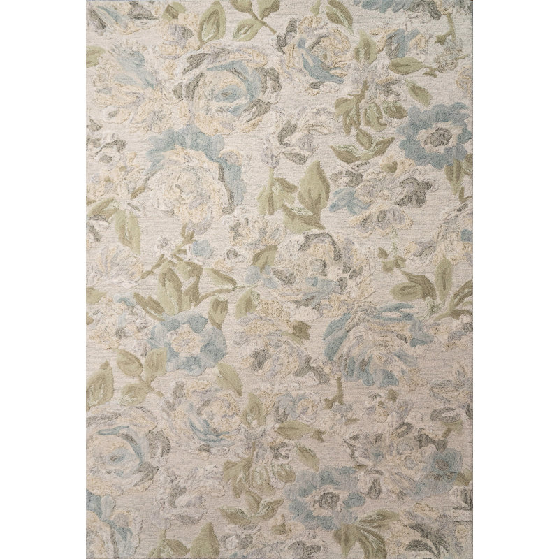 DAISY 9092-499 SAGE/MULTI, Rectangle 5' x 8'