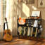 Manufactured Wood,Metal 78cm H Media Shelves-764543382