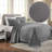Neo Aldin 100% Cotton All Season Woven Jaquard Matelasse Paisley Bedspread with Shams-862010119-862010140
