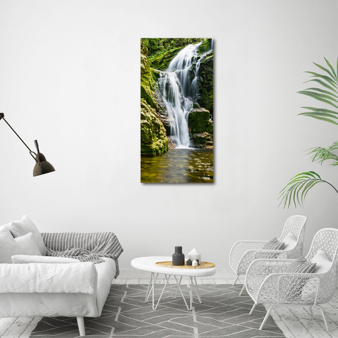 Waterfall - Wrapped Canvas Print